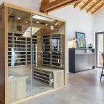 Flocon - Loft Moderne 8pax Sauna Poele Vues Garage شامونكس