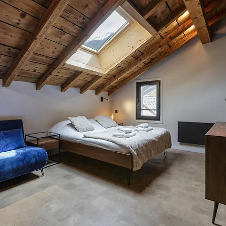 Flocon - Loft Moderne 8pax Sauna Poele Vues Garage